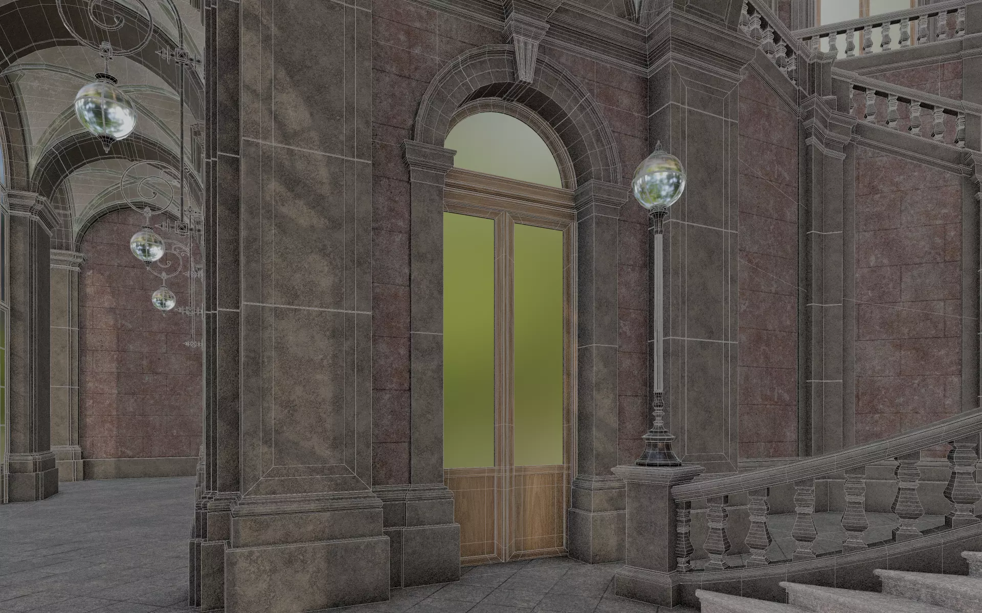 Grand Staircase 3D model_22