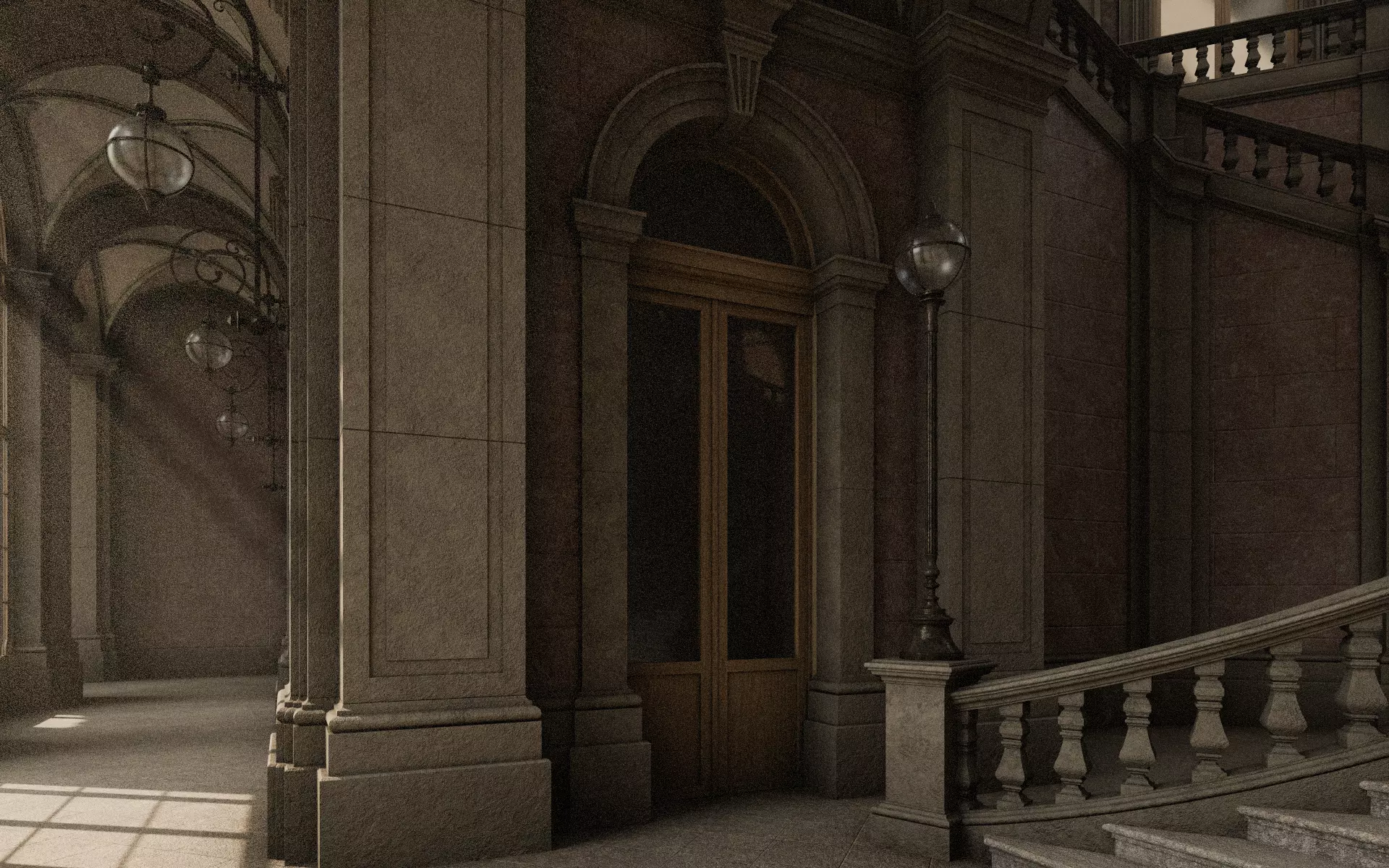 Grand Staircase 3D model_12