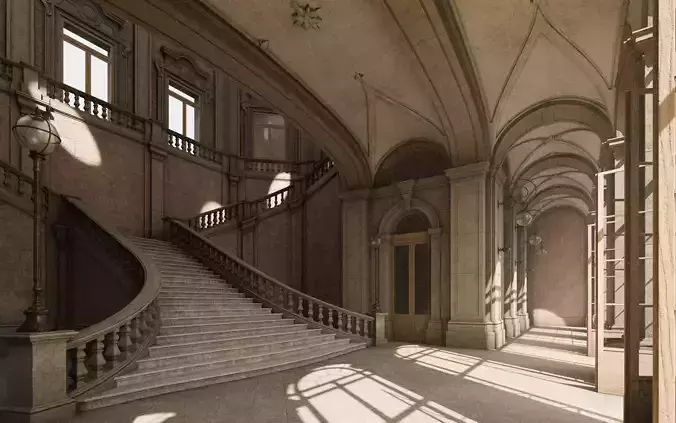 Grand Staircase 3D model