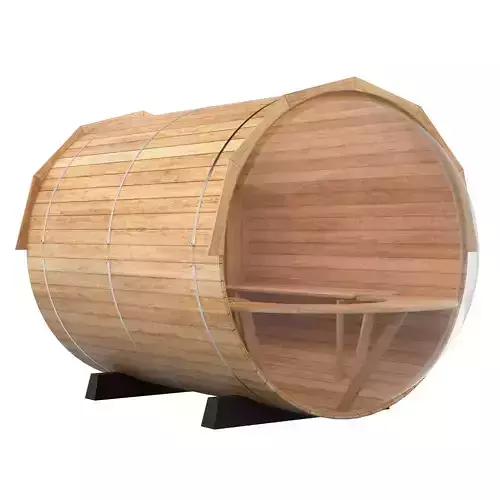 Outdoors Sauna Model 3D model