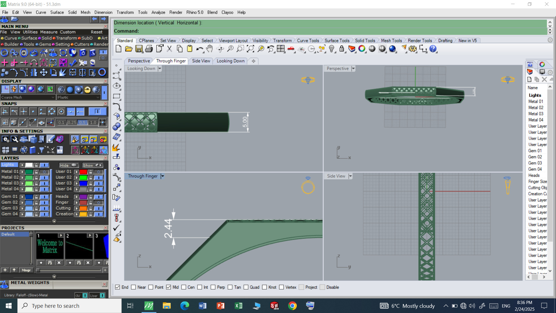 bangle 3D print model_6