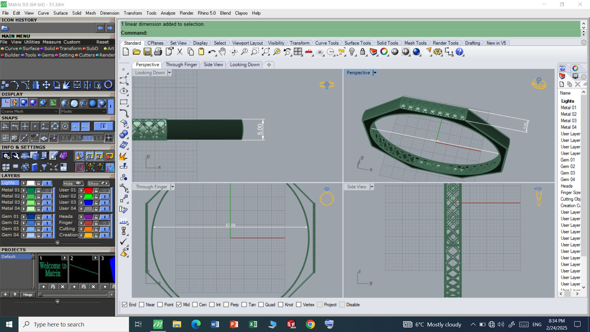 bangle 3D print model_2