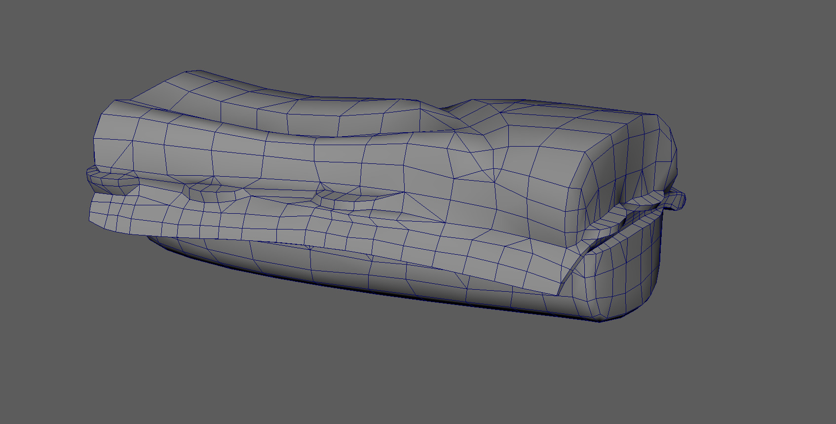 Sandwich Low-poly 3D model_8