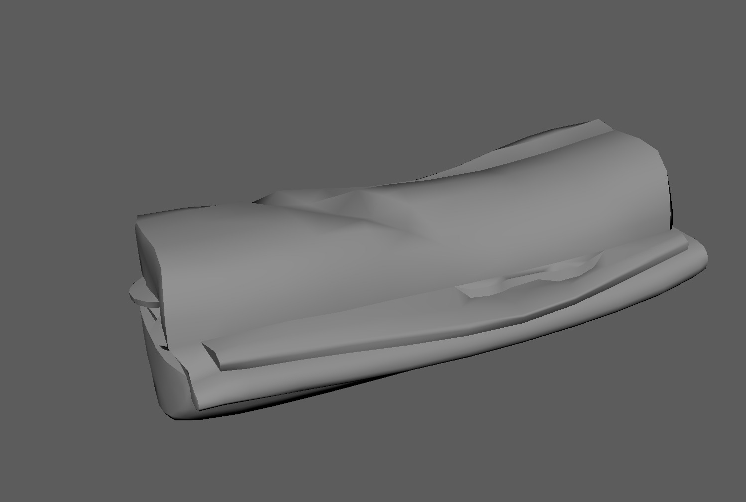 Sandwich Low-poly 3D model_6