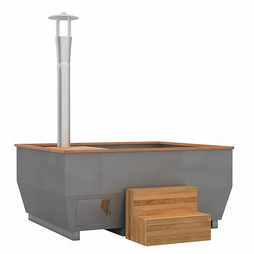 Outdoors Hot Tub 3D model