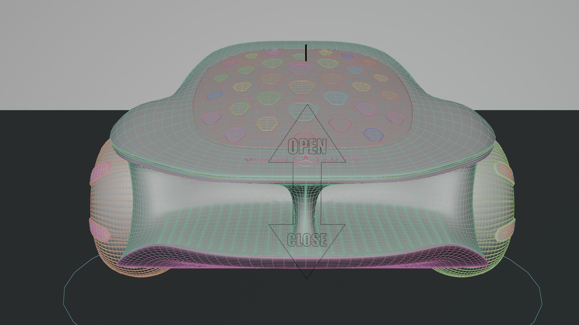 Mercedes-Benz Vision AVTR and 2021 McLaren 570S 3D Model Collection_13