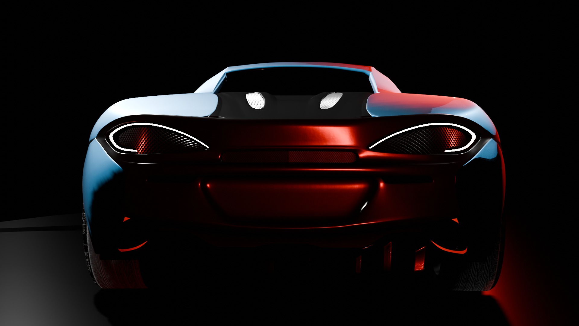 Mercedes-Benz Vision AVTR and 2021 McLaren 570S 3D Model Collection_37