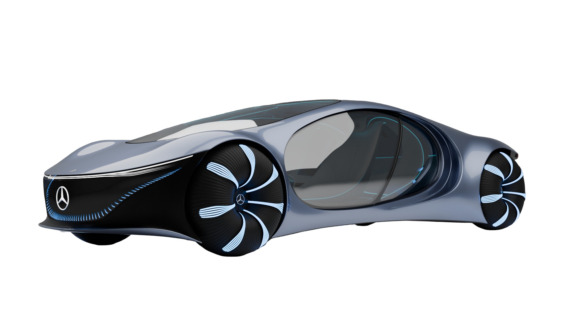 Mercedes-Benz Vision AVTR and 2021 McLaren 570S 3D Model Collection_5