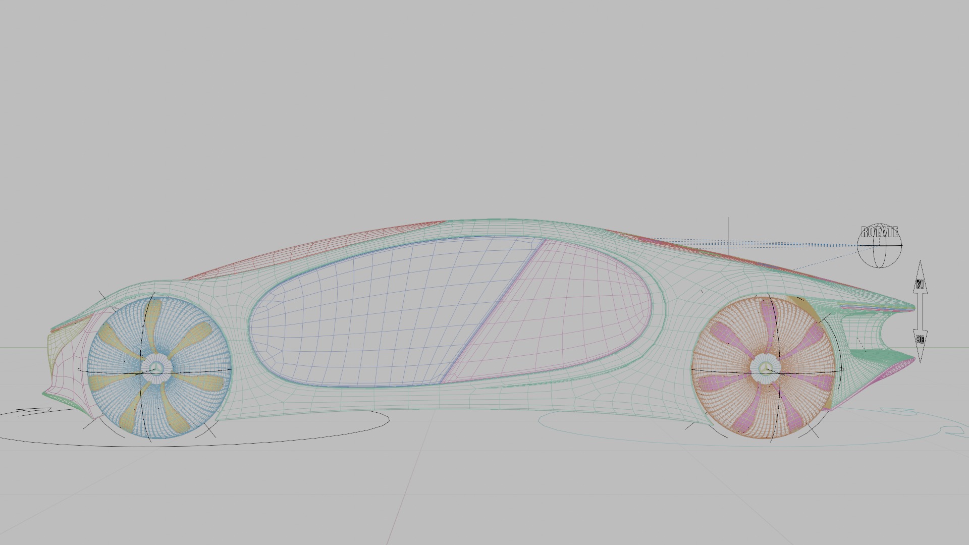 Mercedes-Benz Vision AVTR and 2021 McLaren 570S 3D Model Collection_30