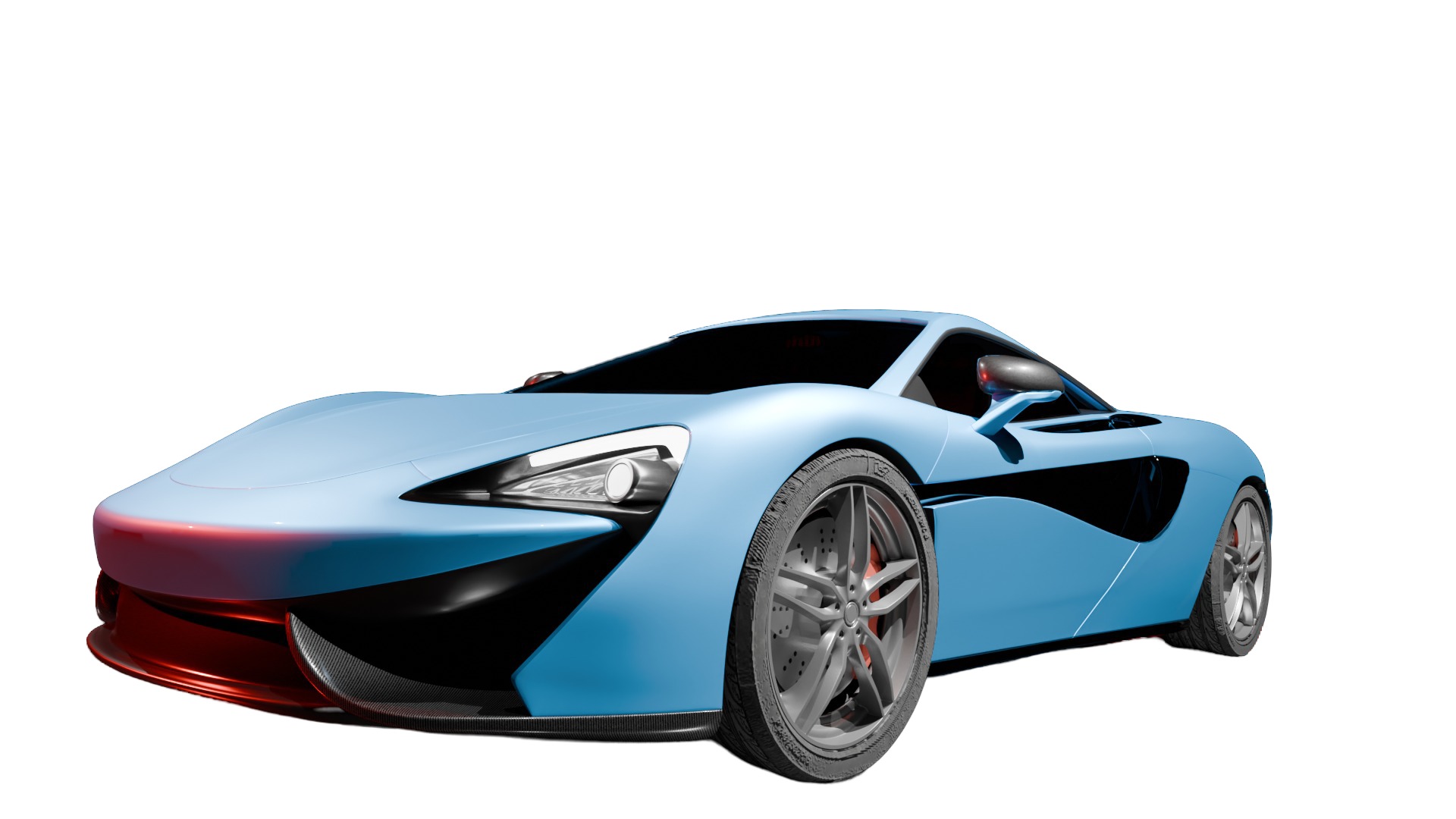 Mercedes-Benz Vision AVTR and 2021 McLaren 570S 3D Model Collection_4