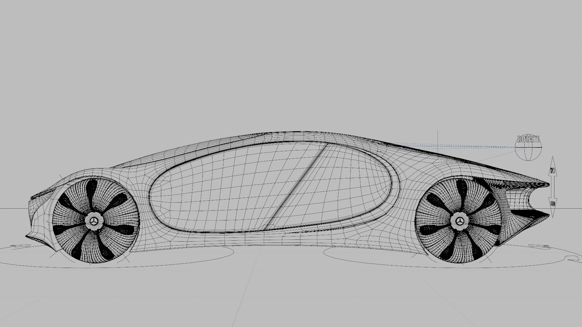 Mercedes-Benz Vision AVTR and 2021 McLaren 570S 3D Model Collection_29