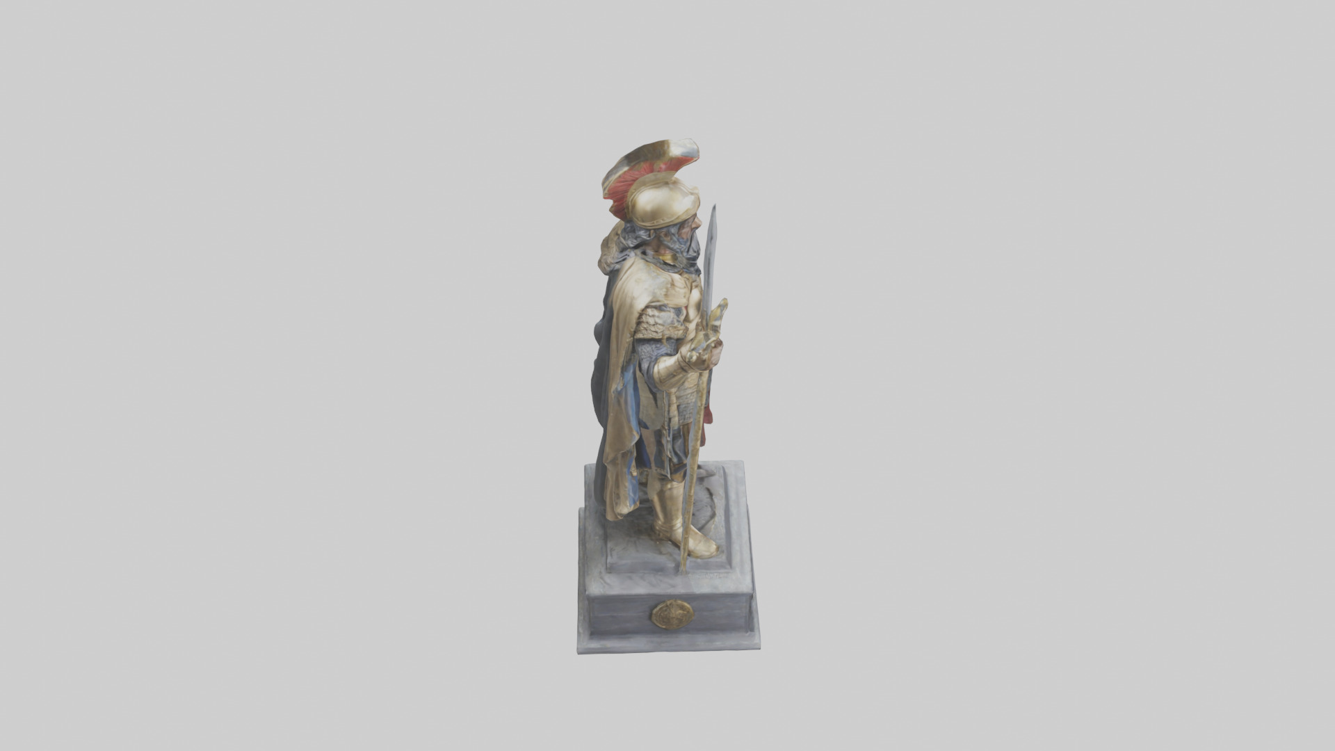 Conqueror General Statue model 3D model_18