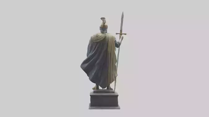 Conqueror General Statue model