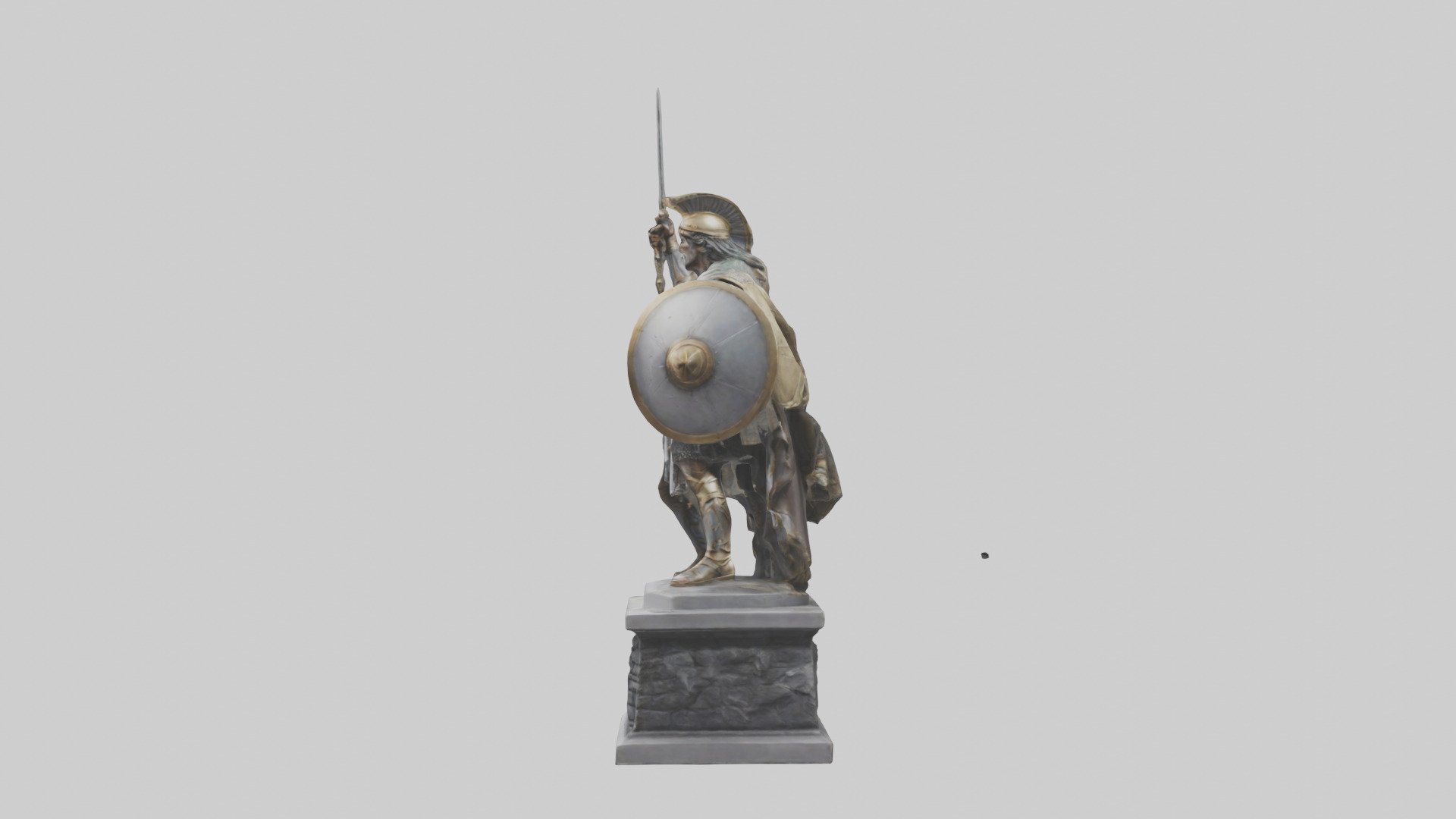 Conqueror Statue model 3D model_12