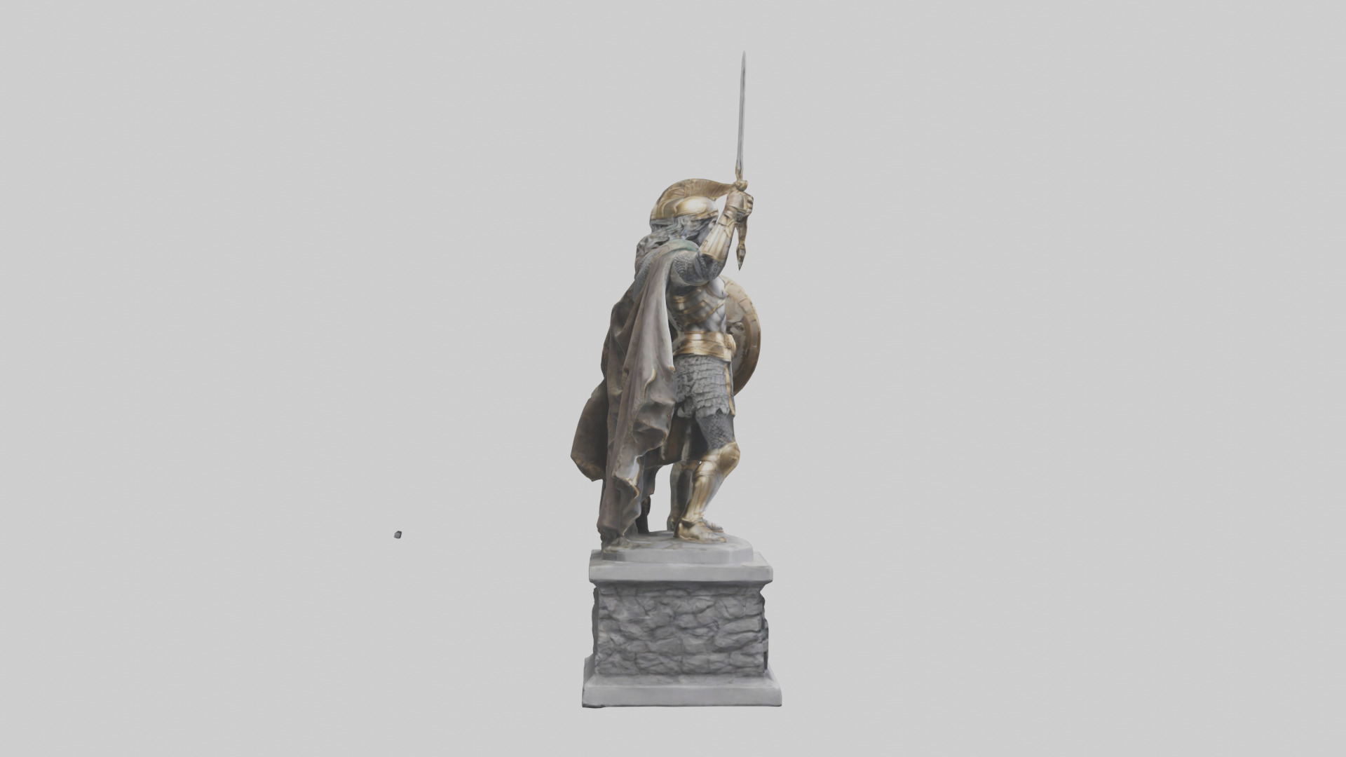 Conqueror Statue model 3D model_13