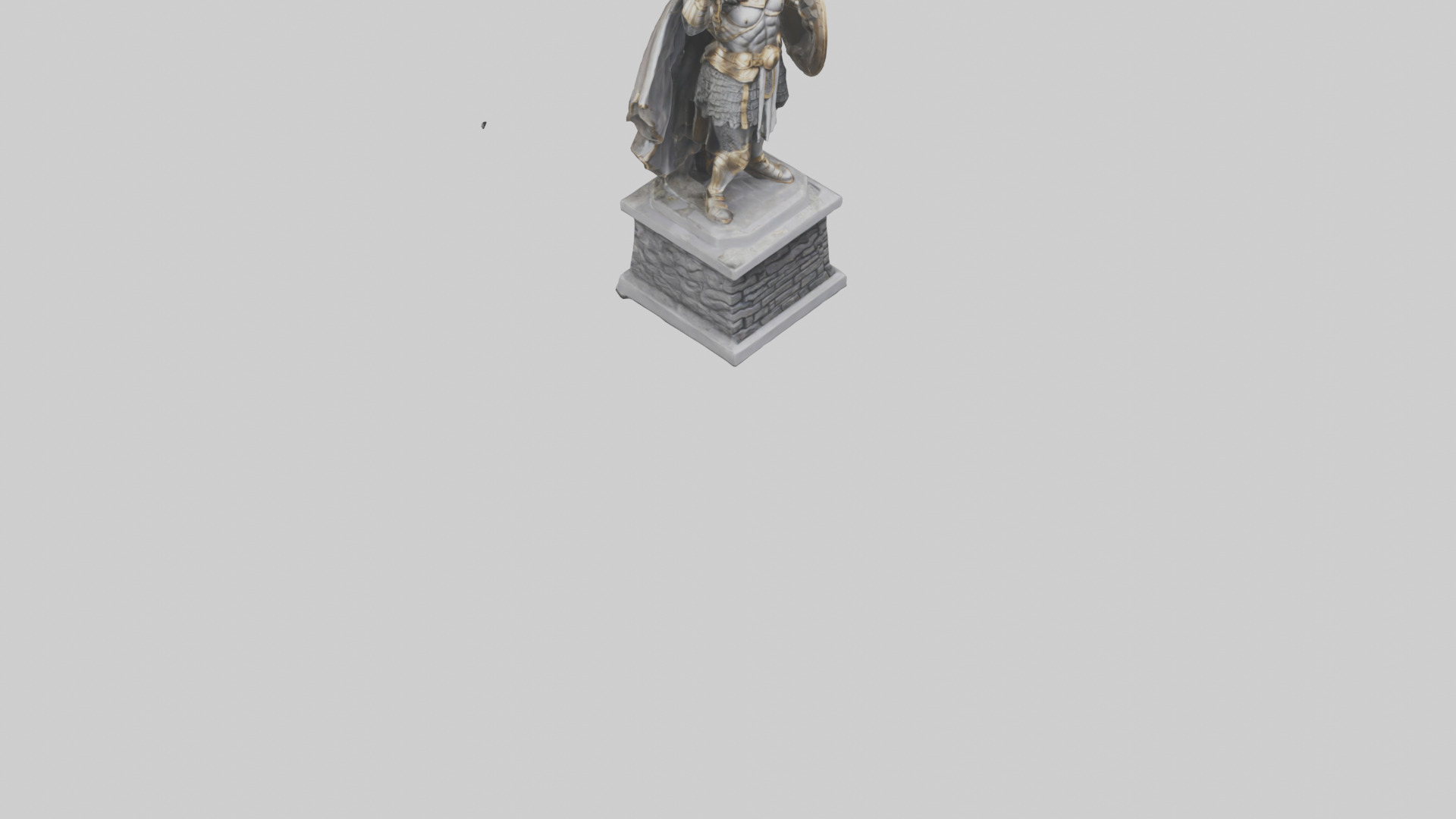 Conqueror Statue model 3D model_6