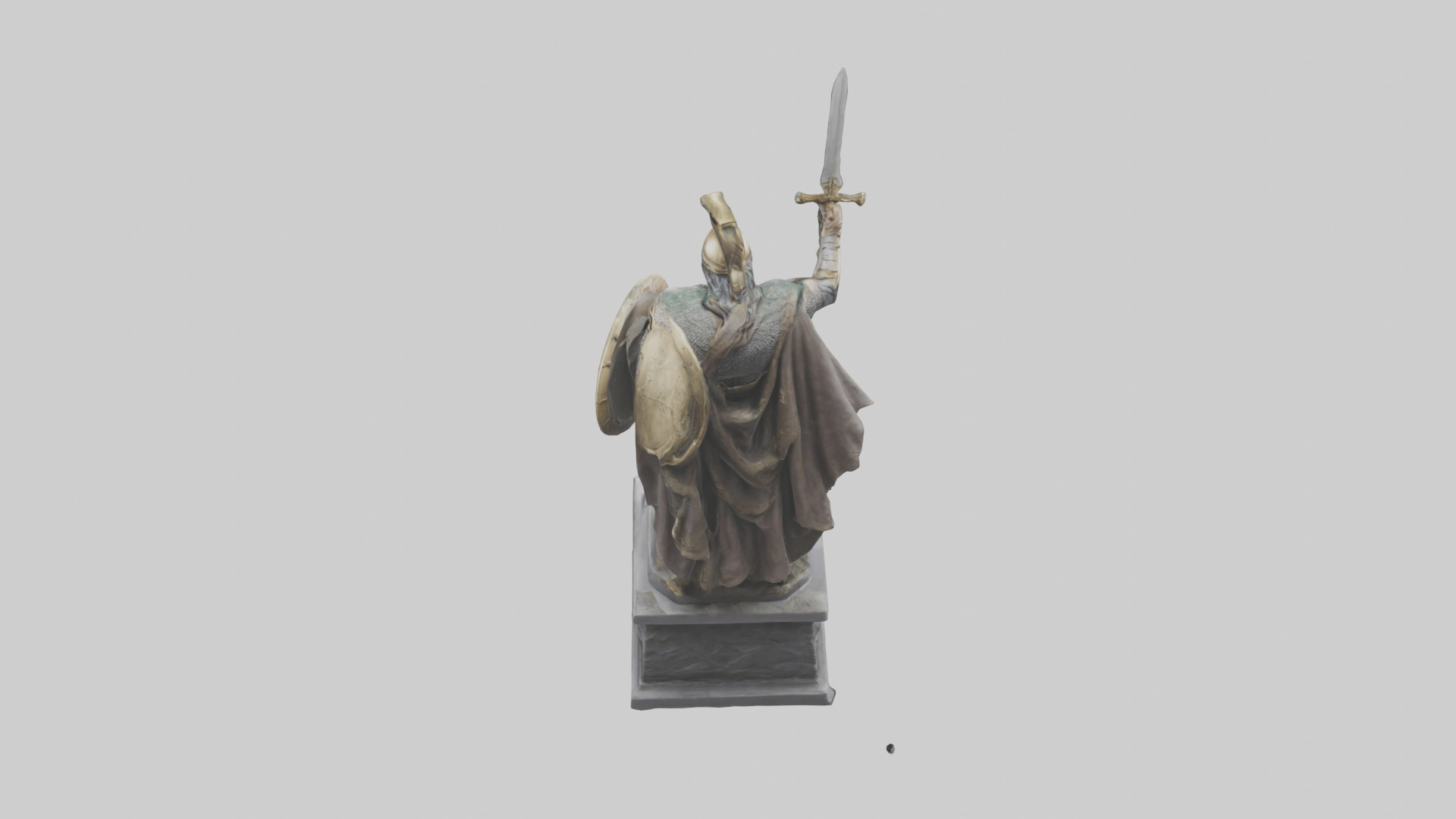 Conqueror Statue model 3D model_15