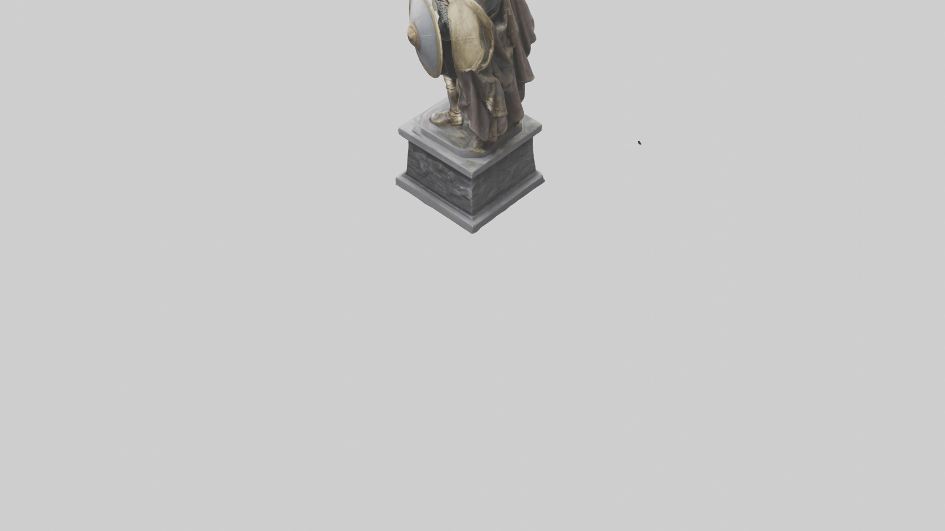 Conqueror Statue model 3D model_3