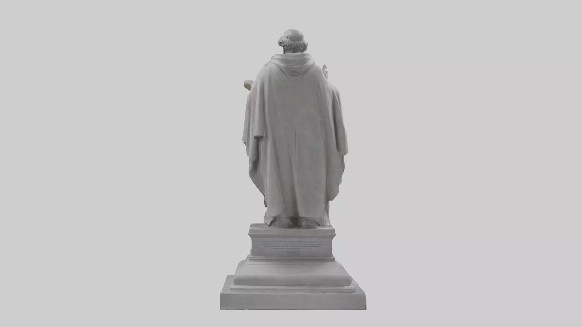 Constitutional Monument statue model 3D model_0