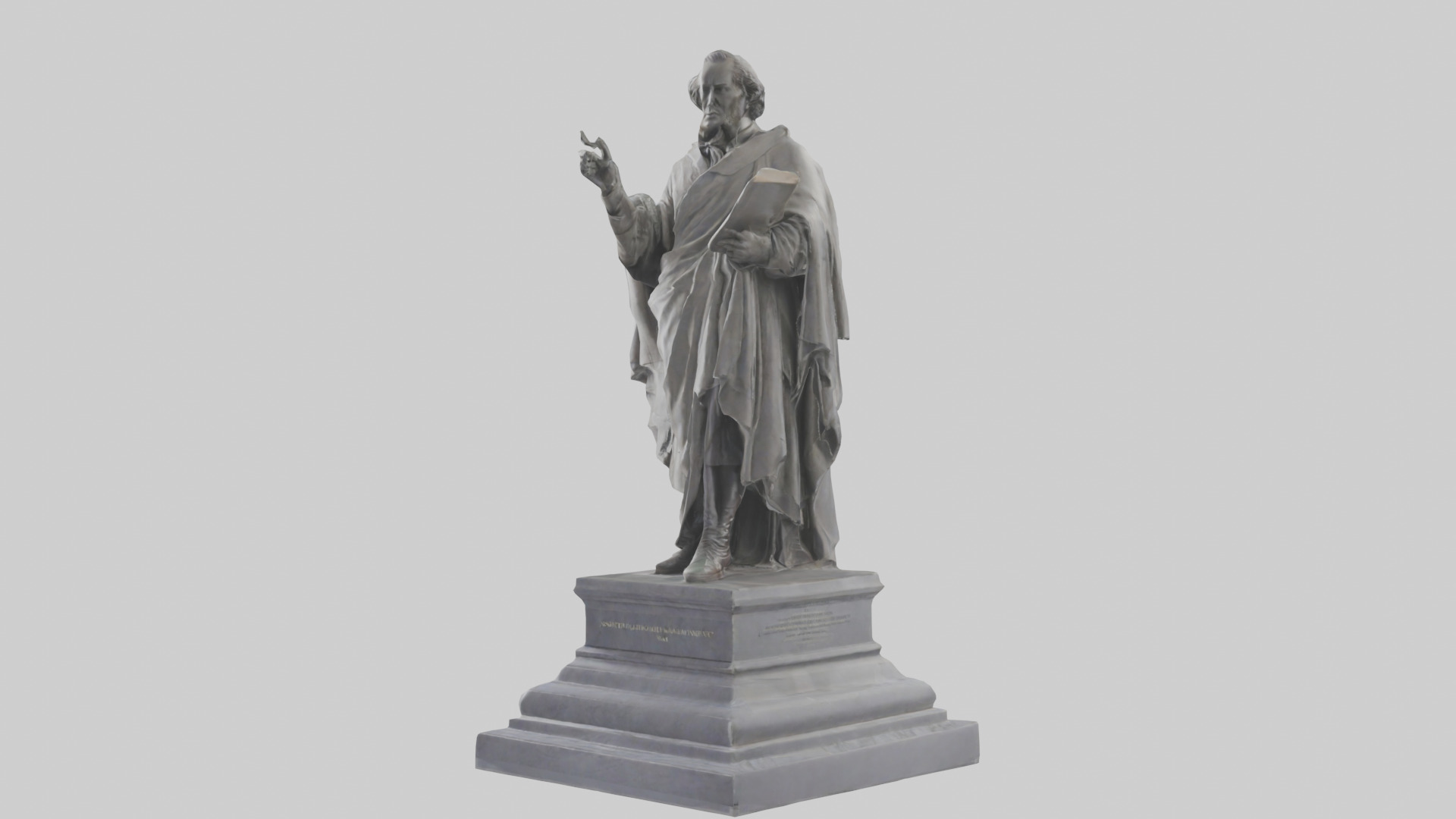 Constitutional Monument statue model 3D model_10