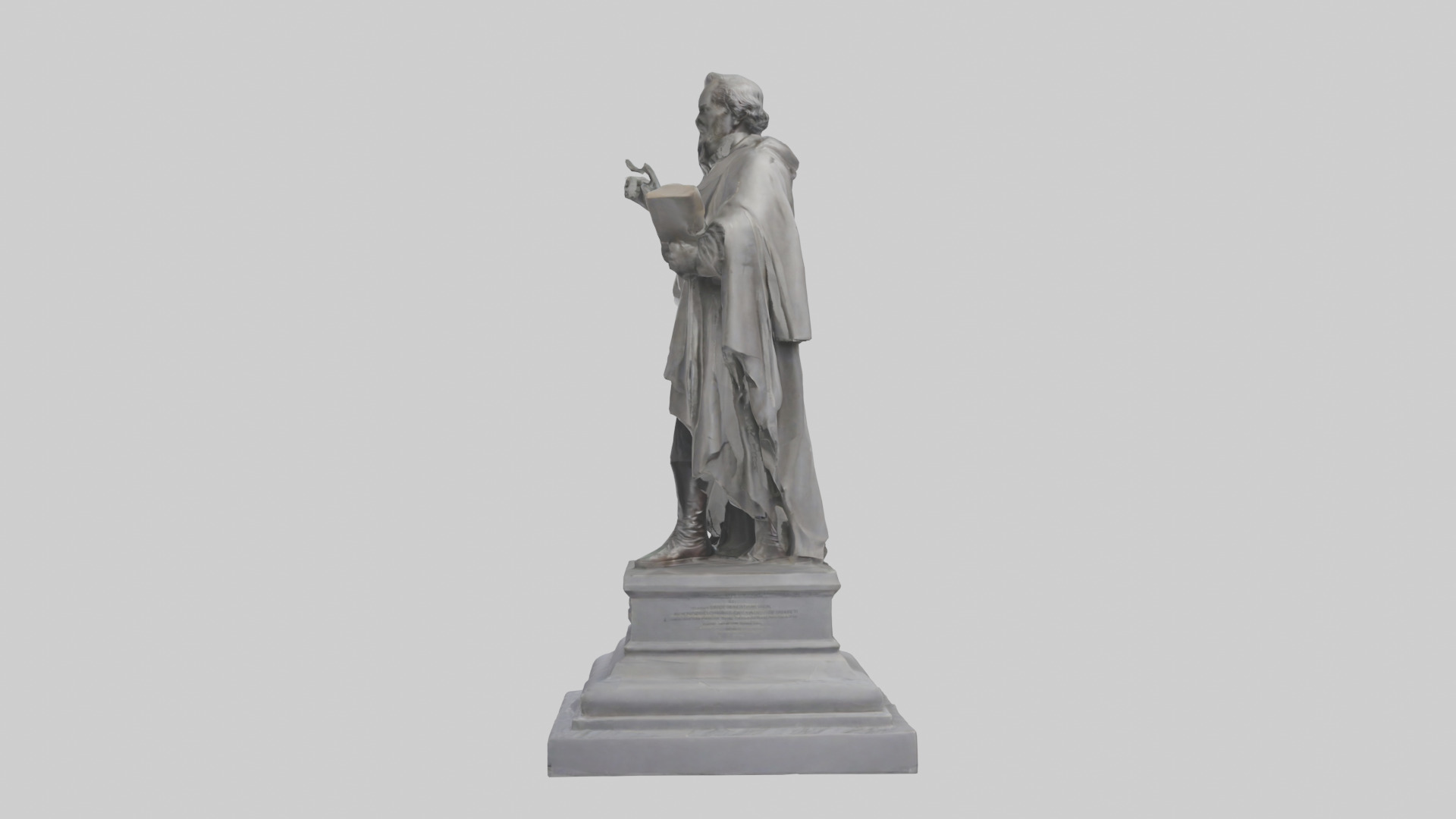 Constitutional Monument statue model 3D model_12
