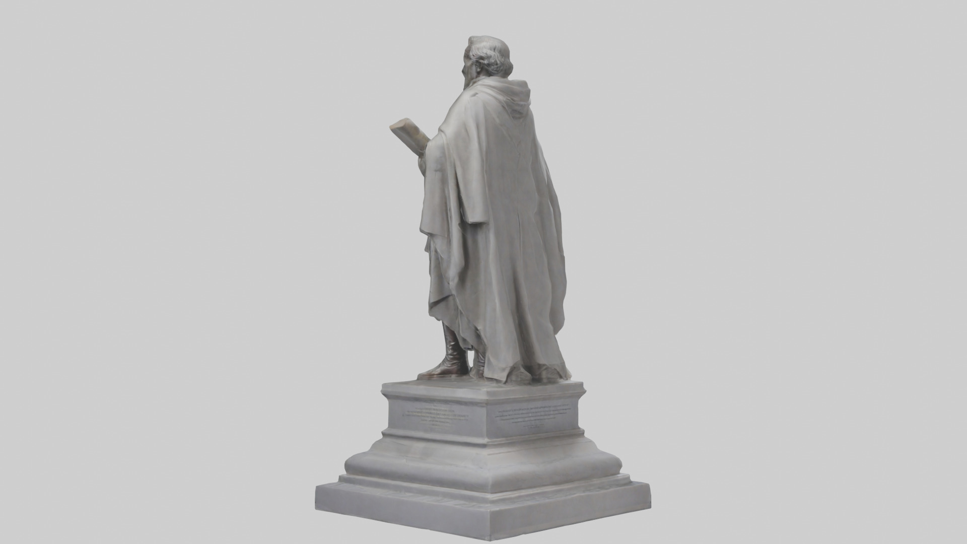 Constitutional Monument statue model 3D model_1