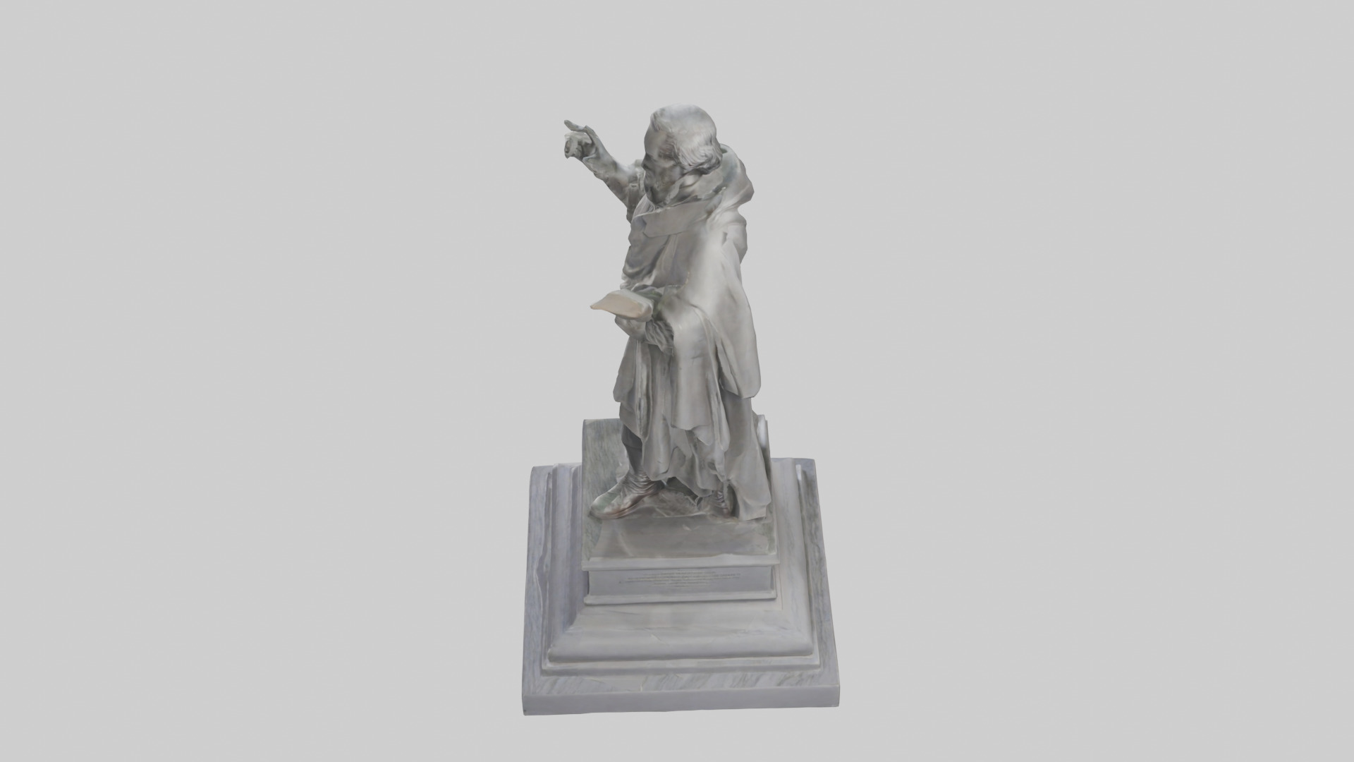 Constitutional Monument statue model 3D model_17
