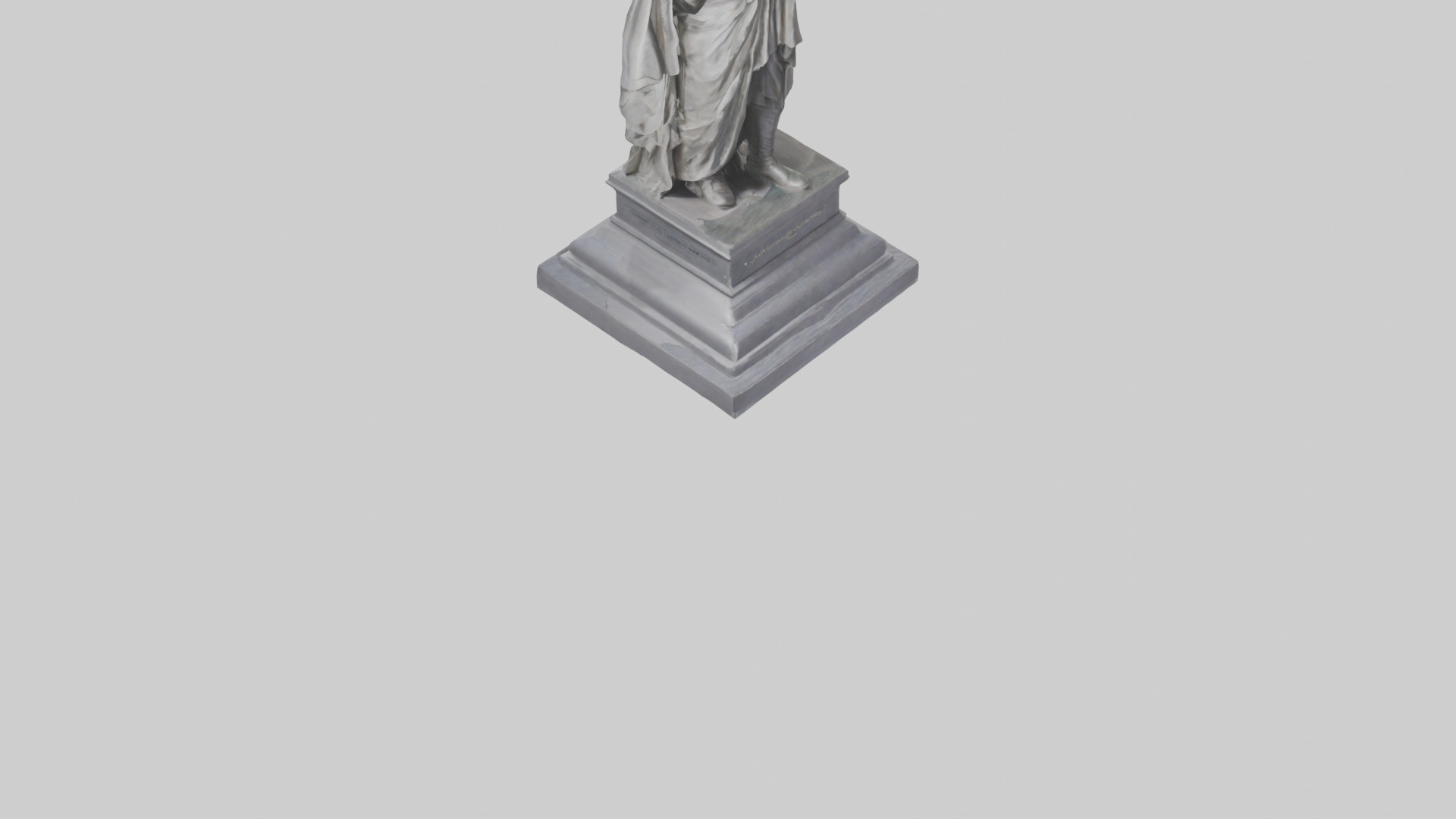Constitutional Monument statue model 3D model_6