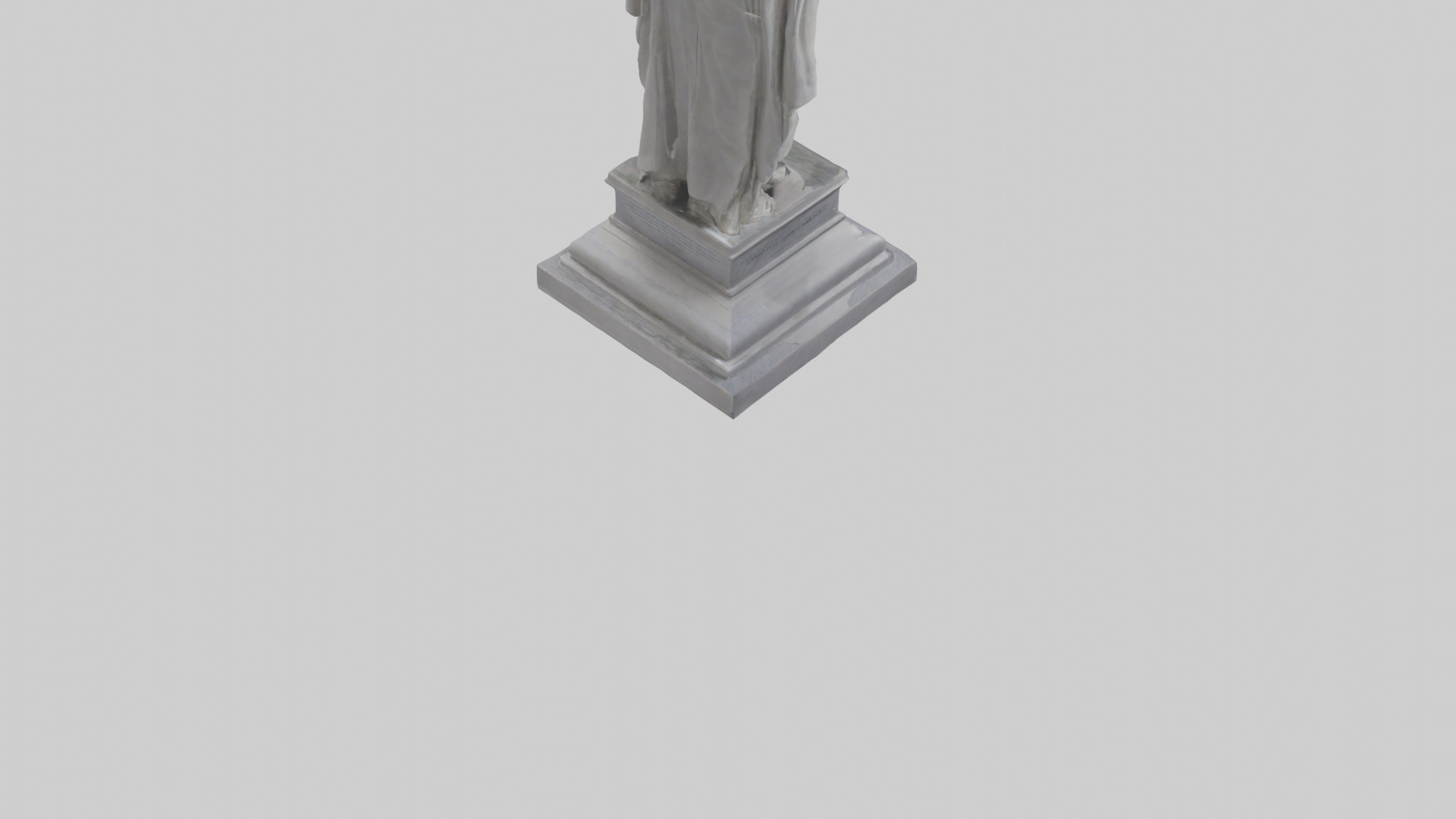 Constitutional Monument statue model 3D model_4