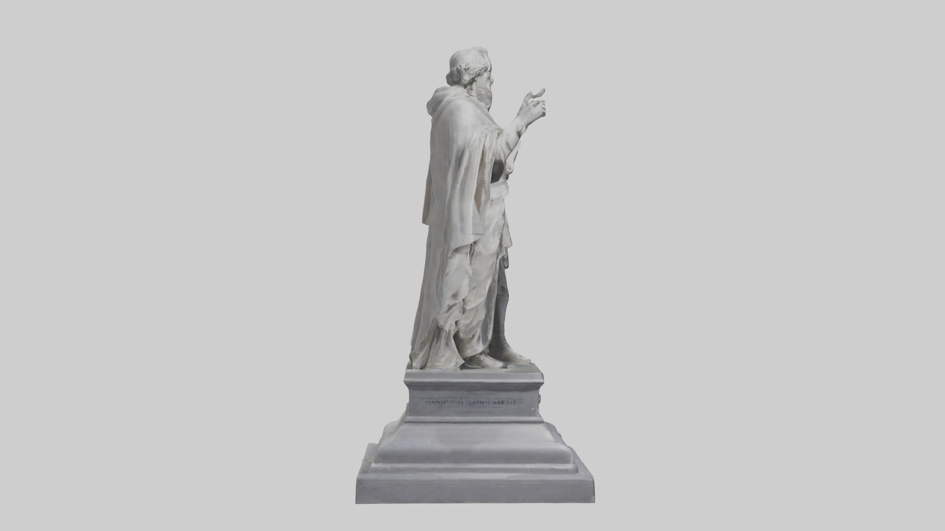 Constitutional Monument statue model 3D model_13