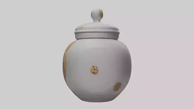 Cookie jar model 3D model