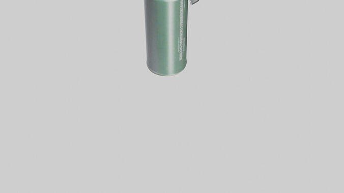Cooking Spray Can model 3D model 7
