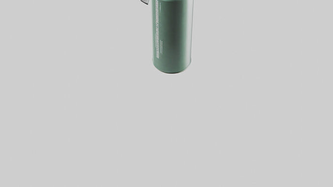 Cooking Spray Can model 3D model 6