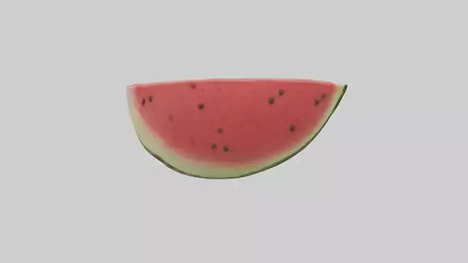 Cool Watermelon Slice model 3D model