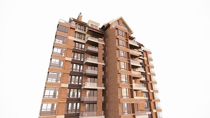 residential complex-Apartment 3D model