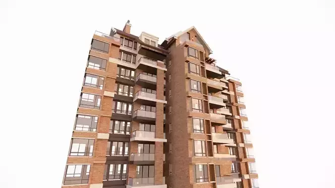residential complex-Apartment 3D model