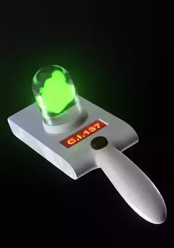  Portal gun from Rick and Morty 3D model