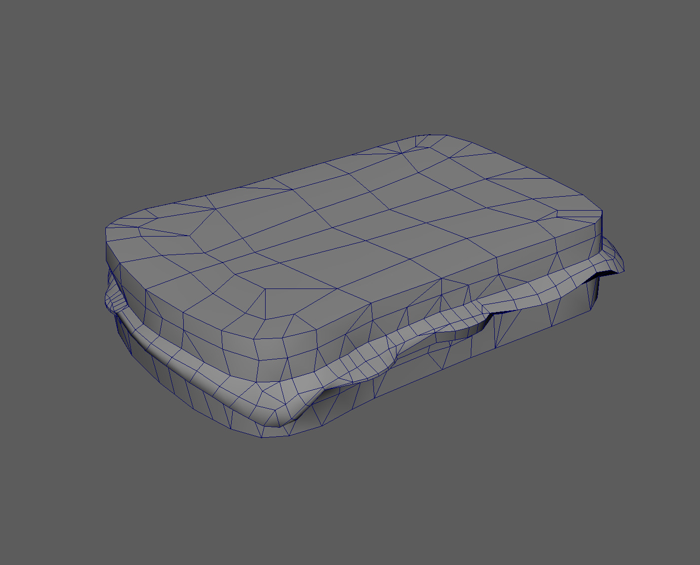 Sandwich Low-poly 3D model_5