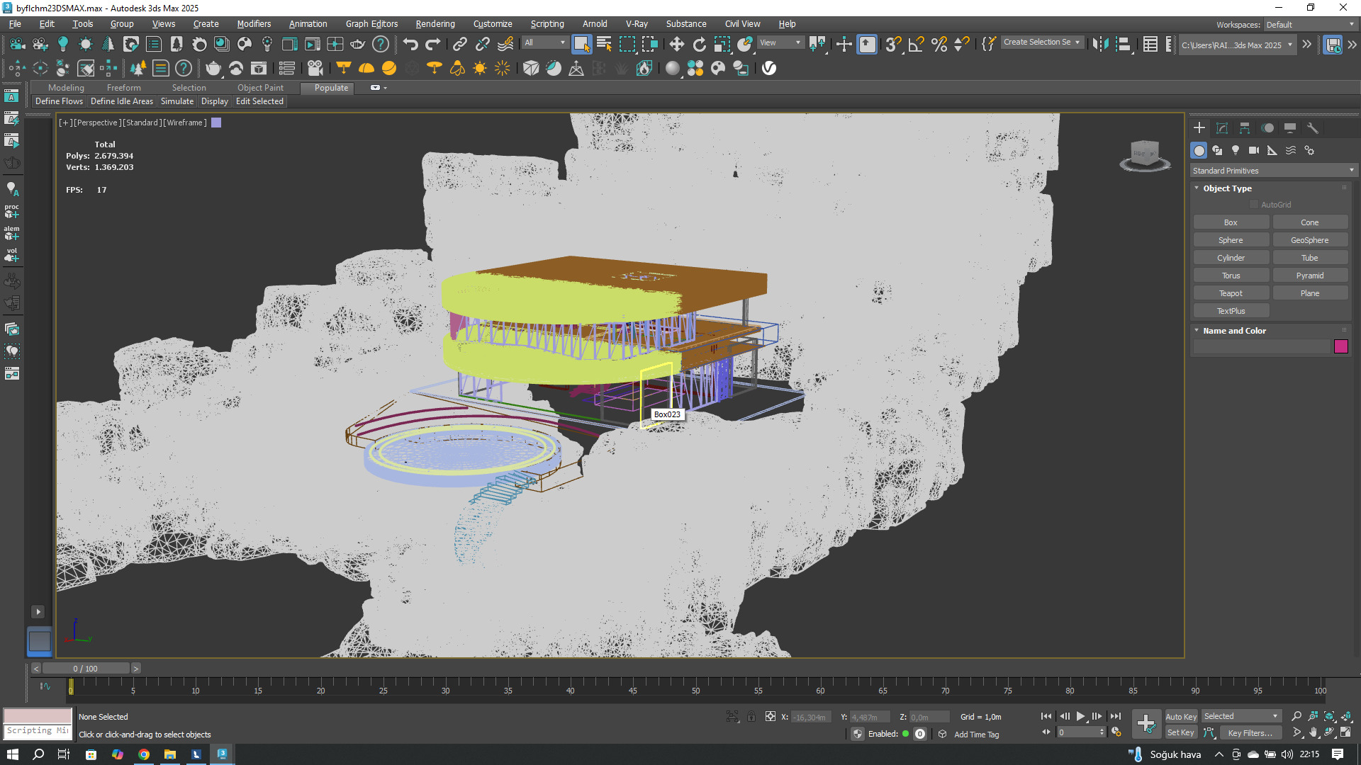 Modern Minimalist Amorphous Villa Complete Lumion Scene 3D model_20