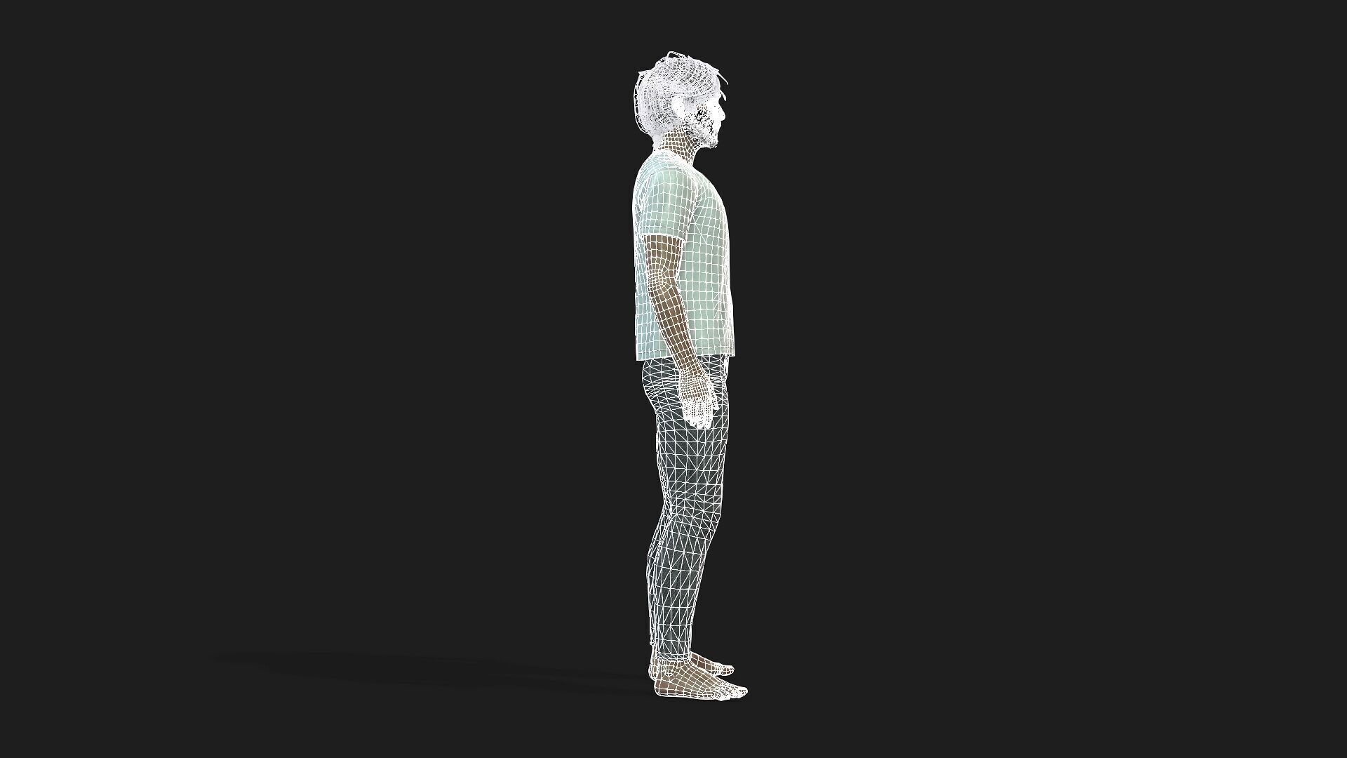 Cheap and High Quality 3D Man Model 3D model_14
