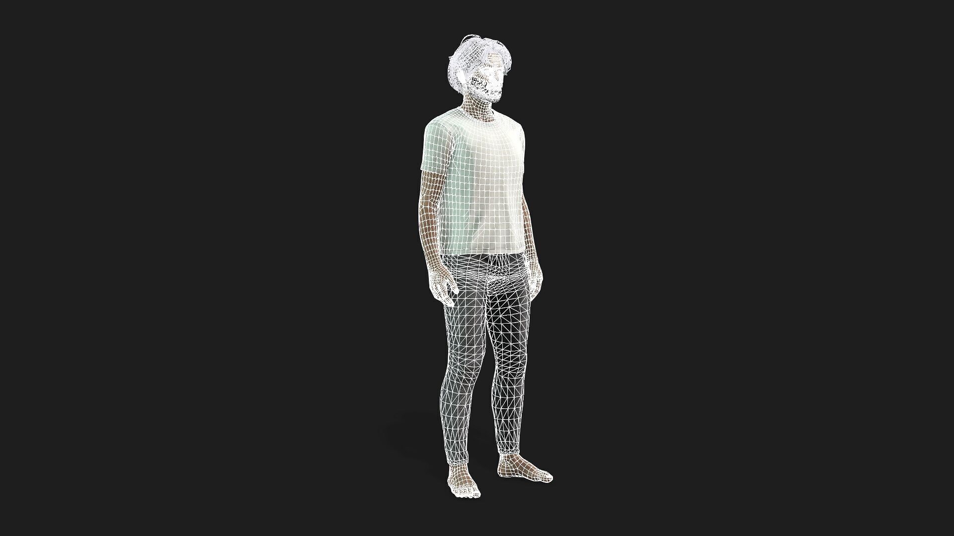 Cheap and High Quality 3D Man Model 3D model_20