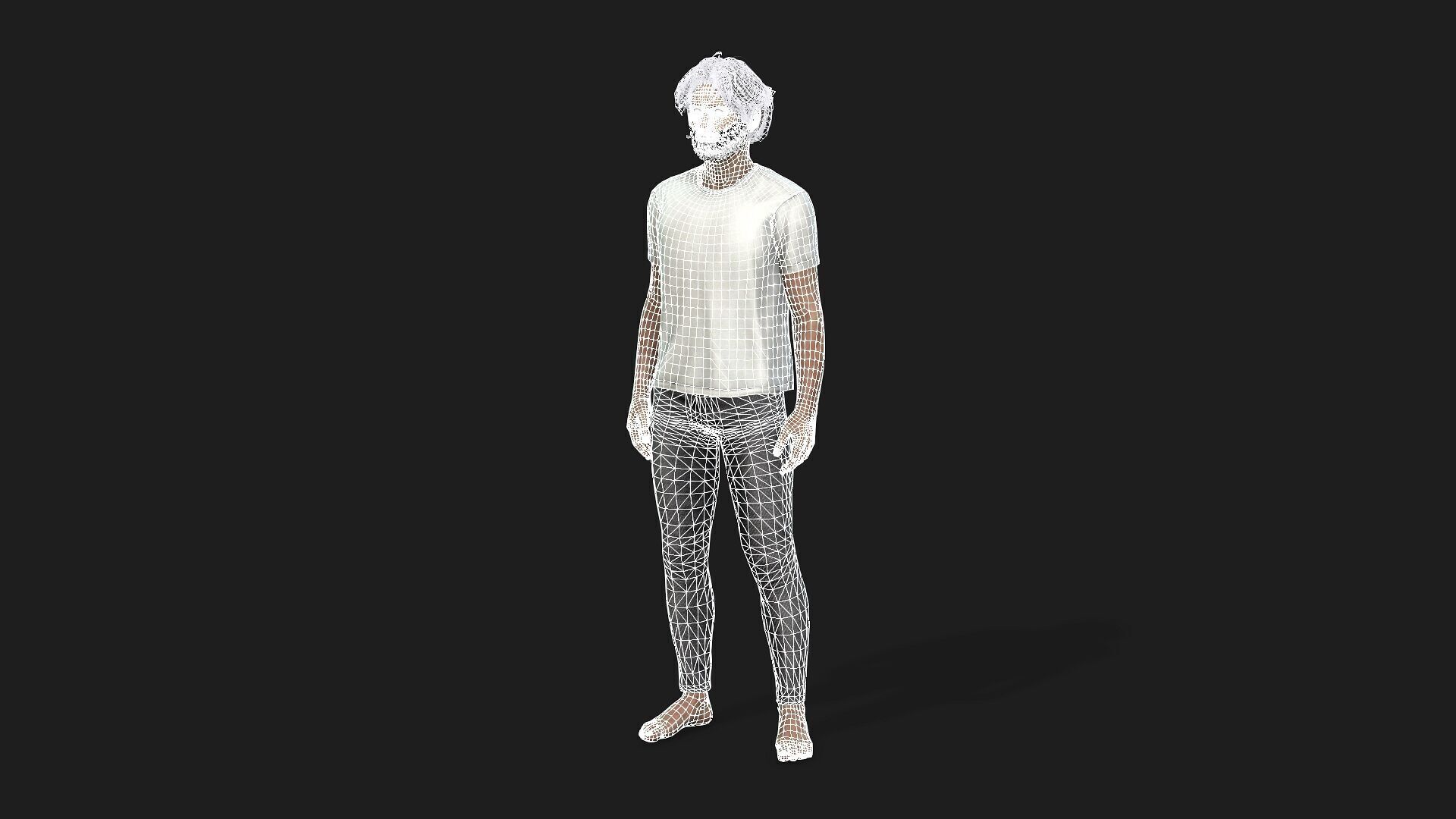 Cheap and High Quality 3D Man Model 3D model_12