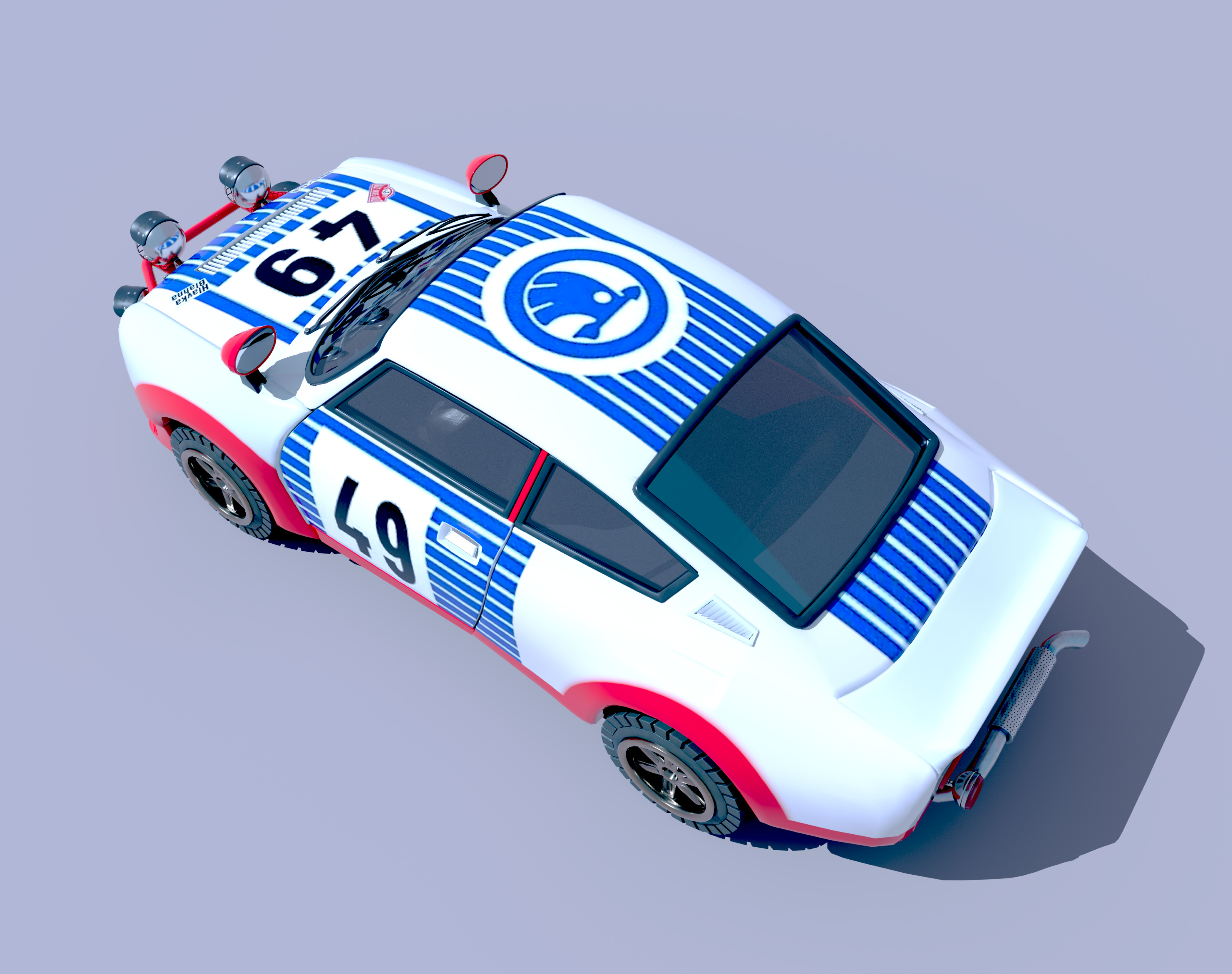 skoda 3D model_2
