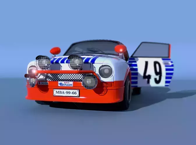 skoda 3D model