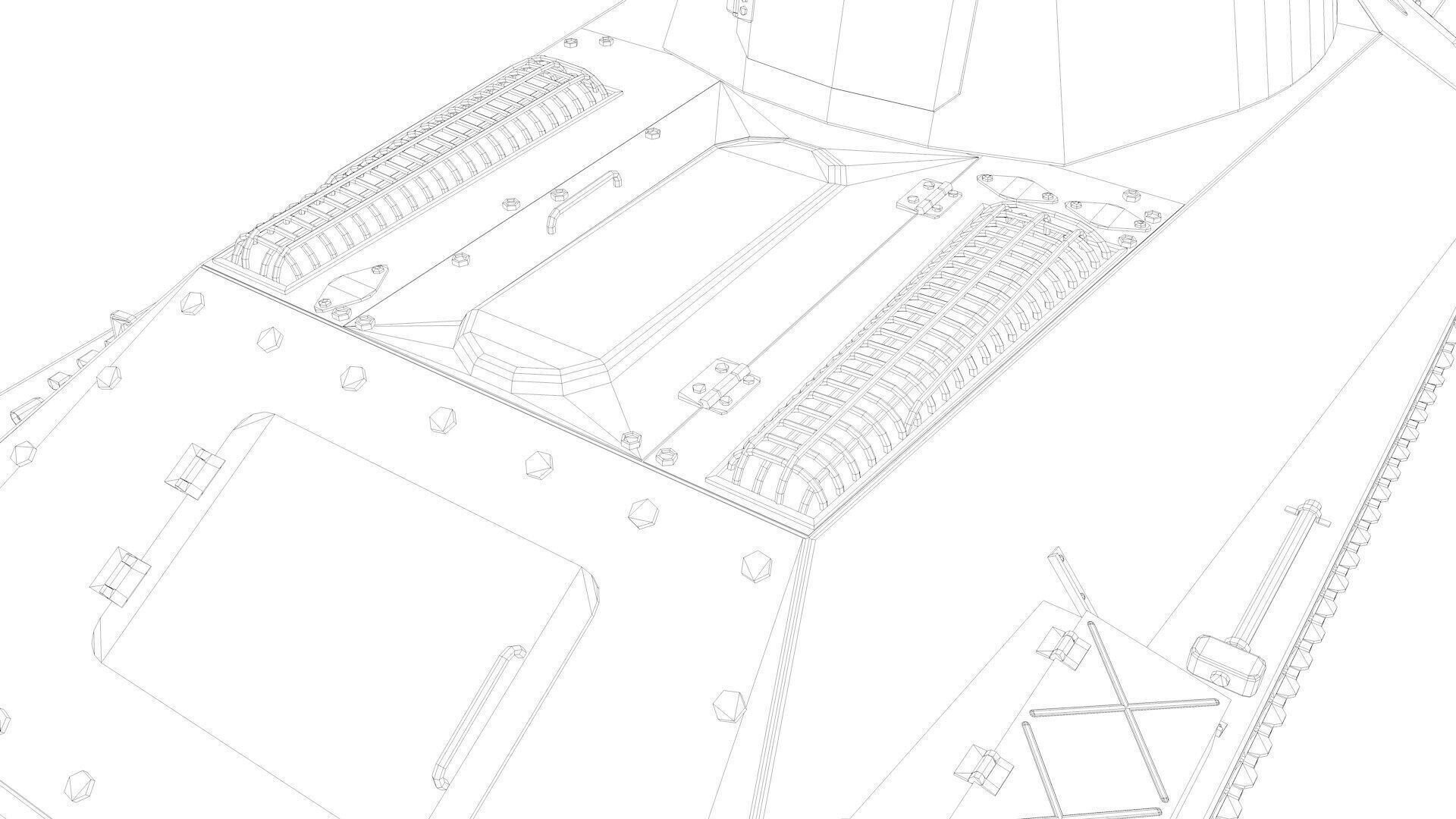 T-50 Soviet light Tank 3D model_16