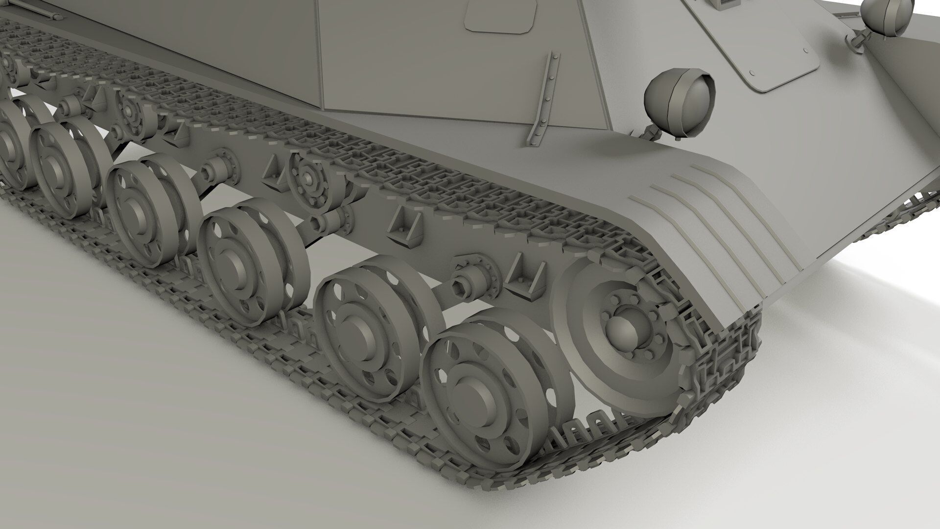 T-50 Soviet light Tank 3D model_6