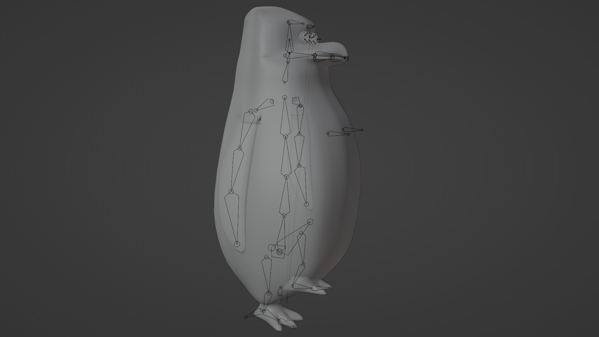 Skipper from Penguins of Madagascar Low-poly 3D model_22