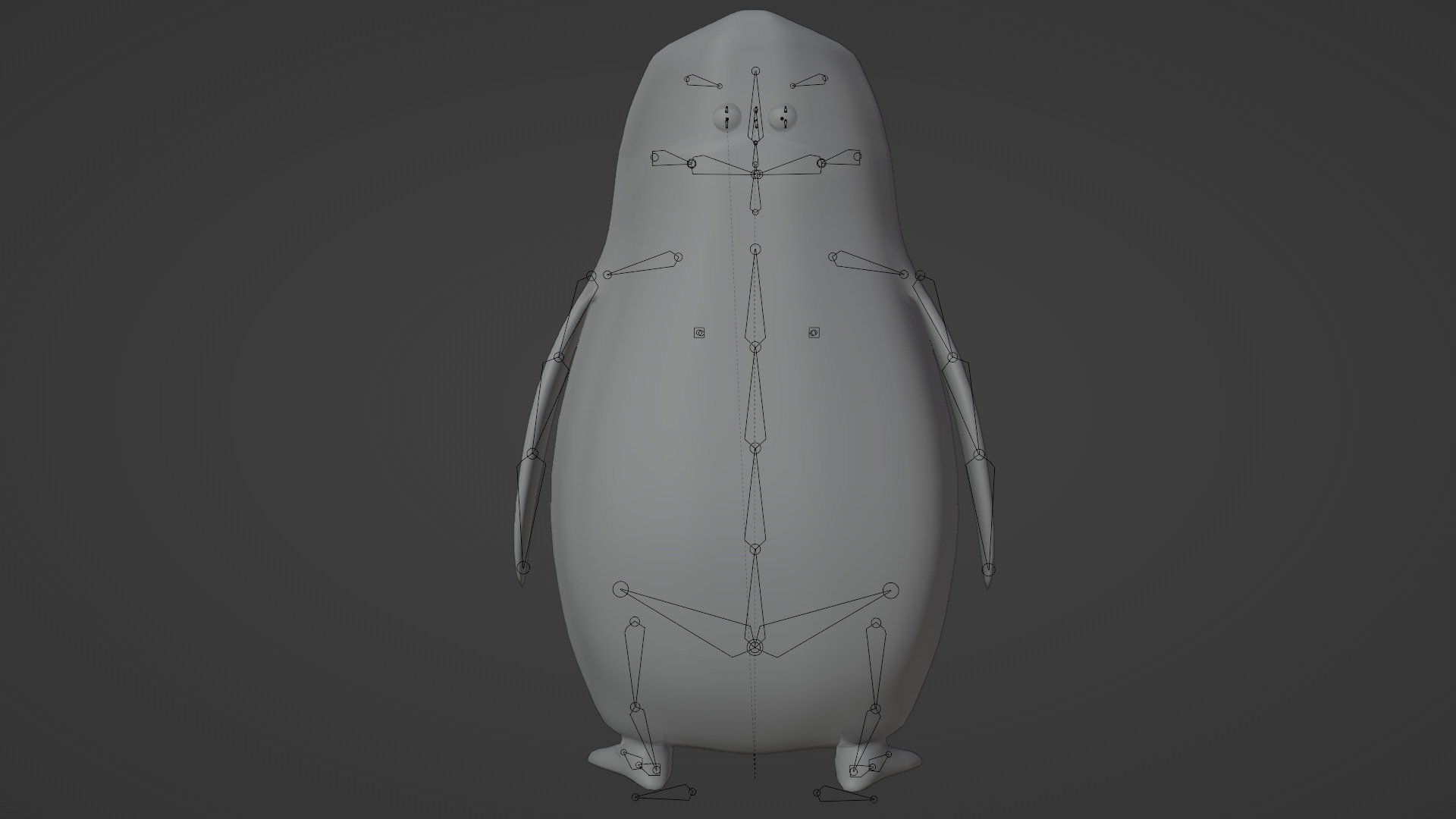 Skipper from Penguins of Madagascar Low-poly 3D model_23