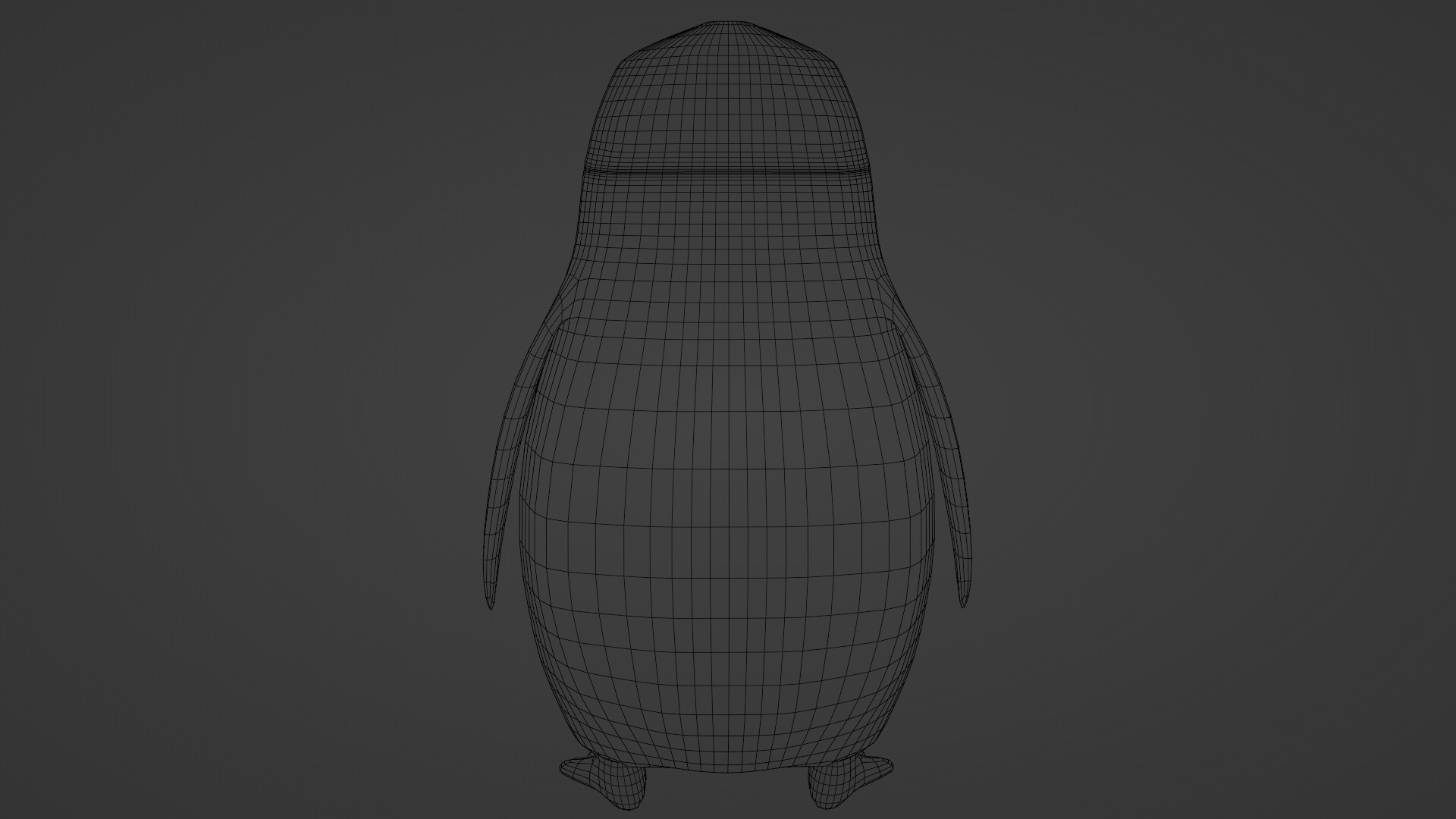 Skipper from Penguins of Madagascar Low-poly 3D model_12