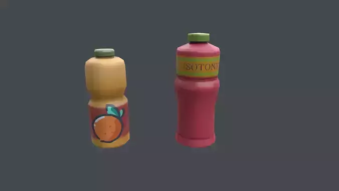 Juice bottles